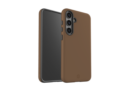 Basic Brown Case - Samsung Galaxy S24 Series