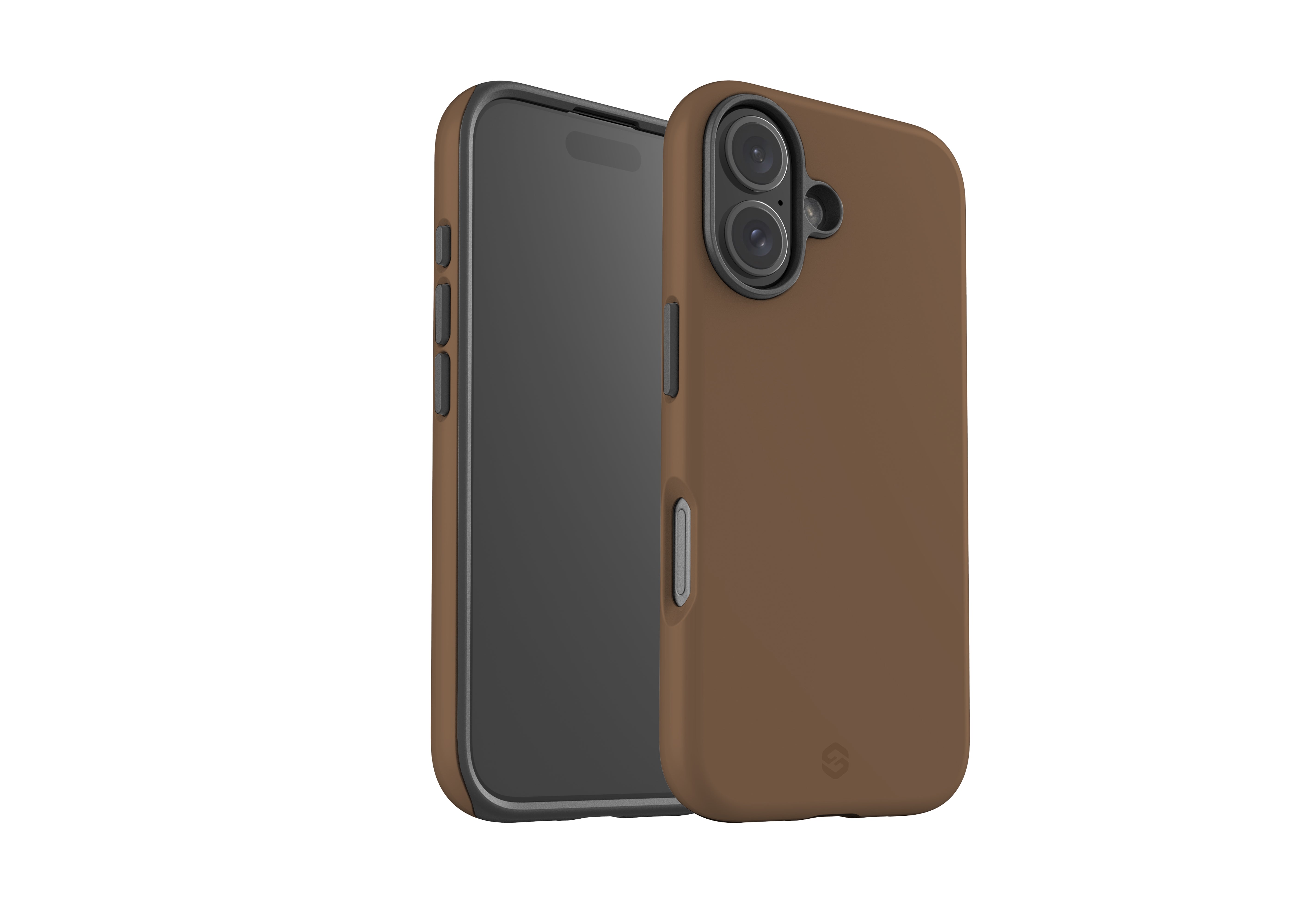 Basic Brown Case - iPhone 16 Series