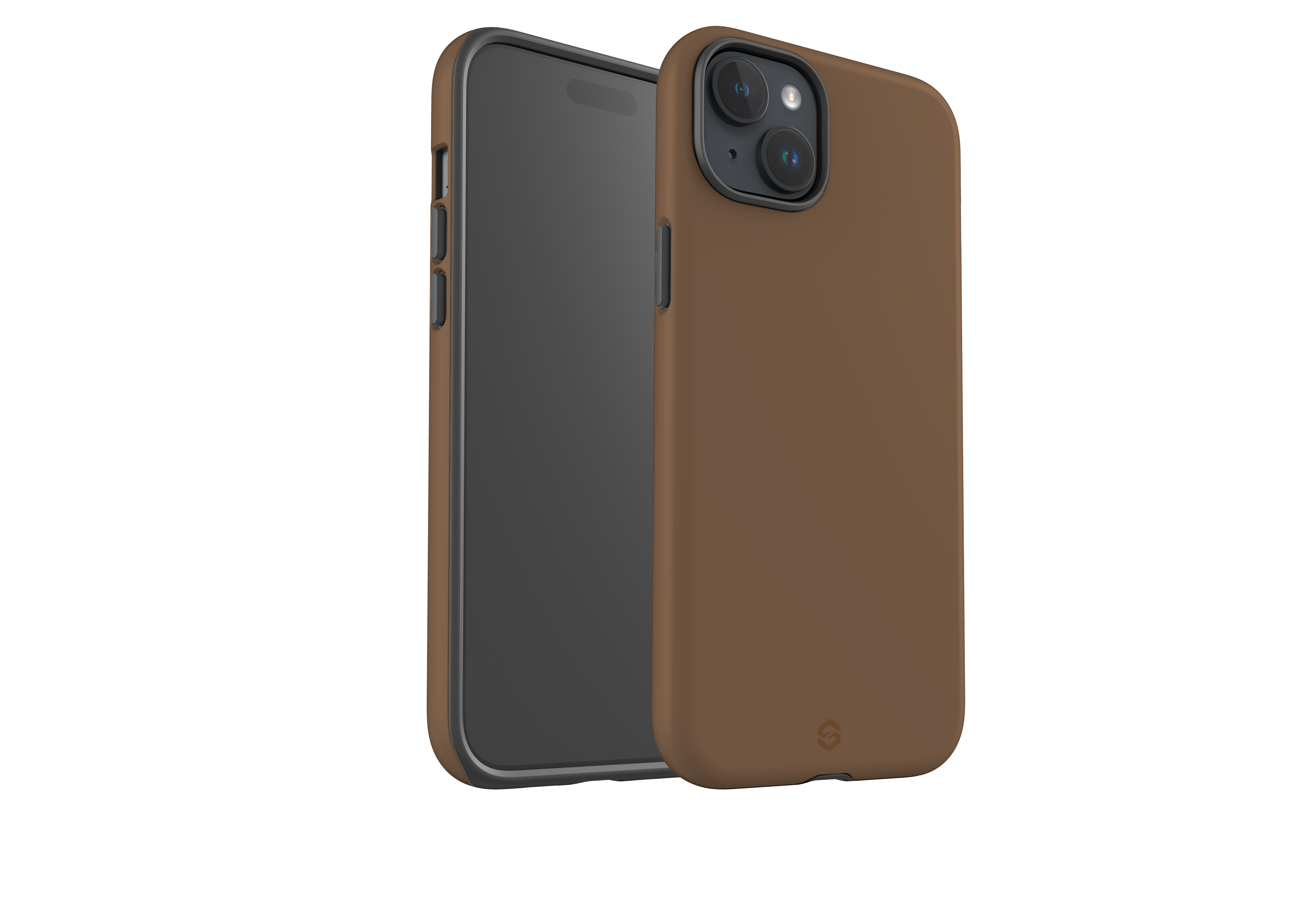 Basic Brown Case - iPhone 15 Series