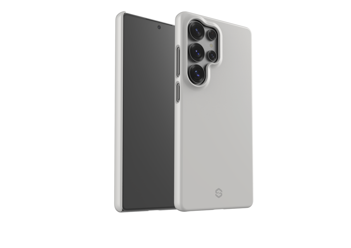Frosty White Snap Case in Gloss - Samsung Galaxy S25 Series
