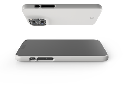 Frosty White Snap Case in Gloss - iPhone 15 Series