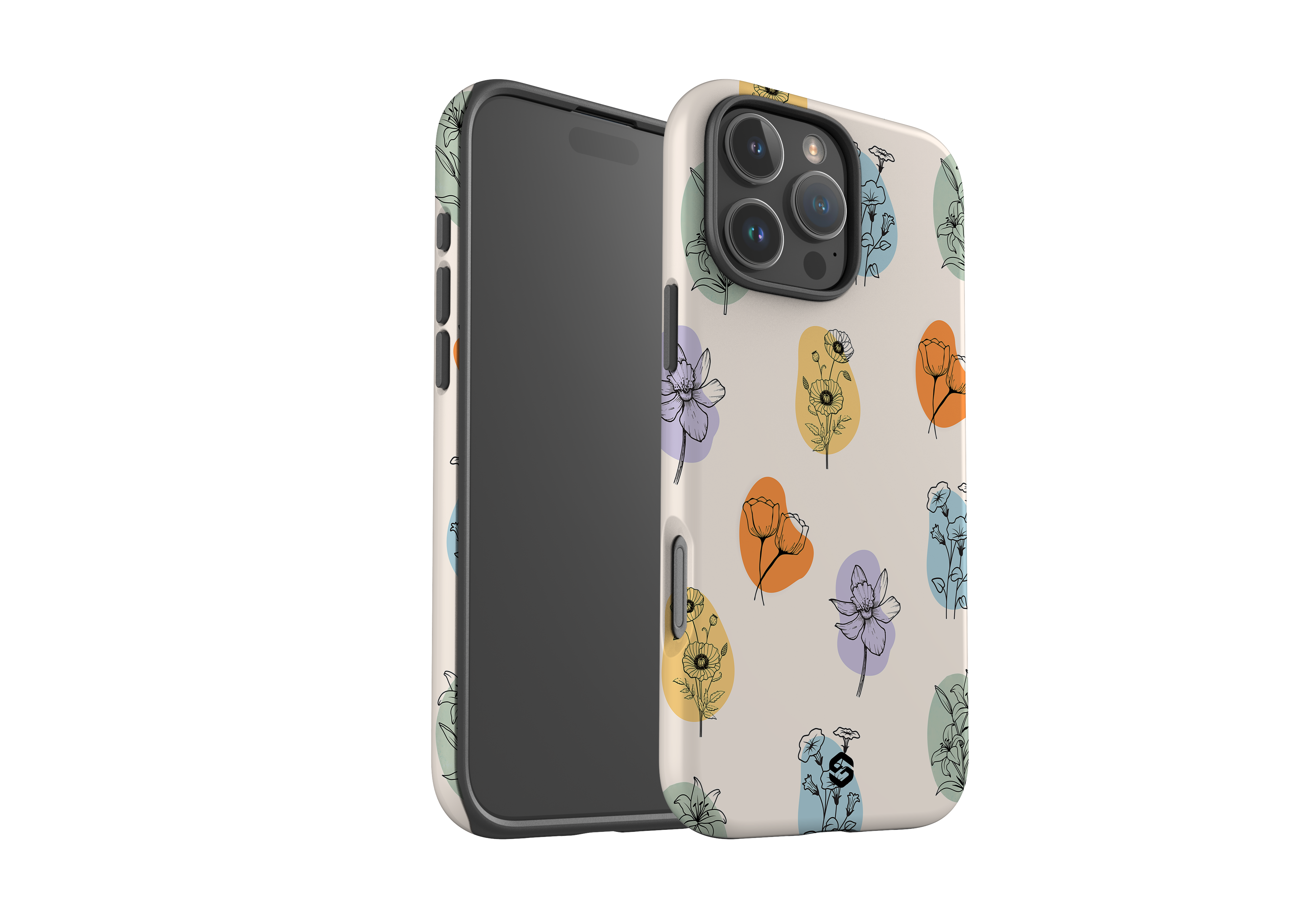 Modern Flora Case - iPhone 16 Series
