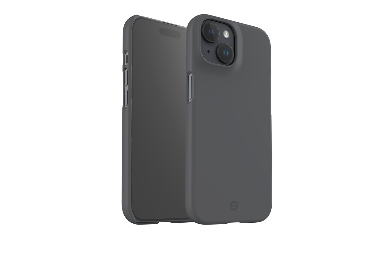 Stormy Grey Snap Case in Gloss - iPhone 15 Series