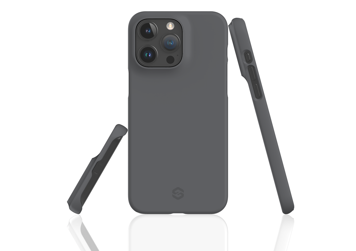 Stormy Grey Snap Case in Gloss - iPhone 15 Series