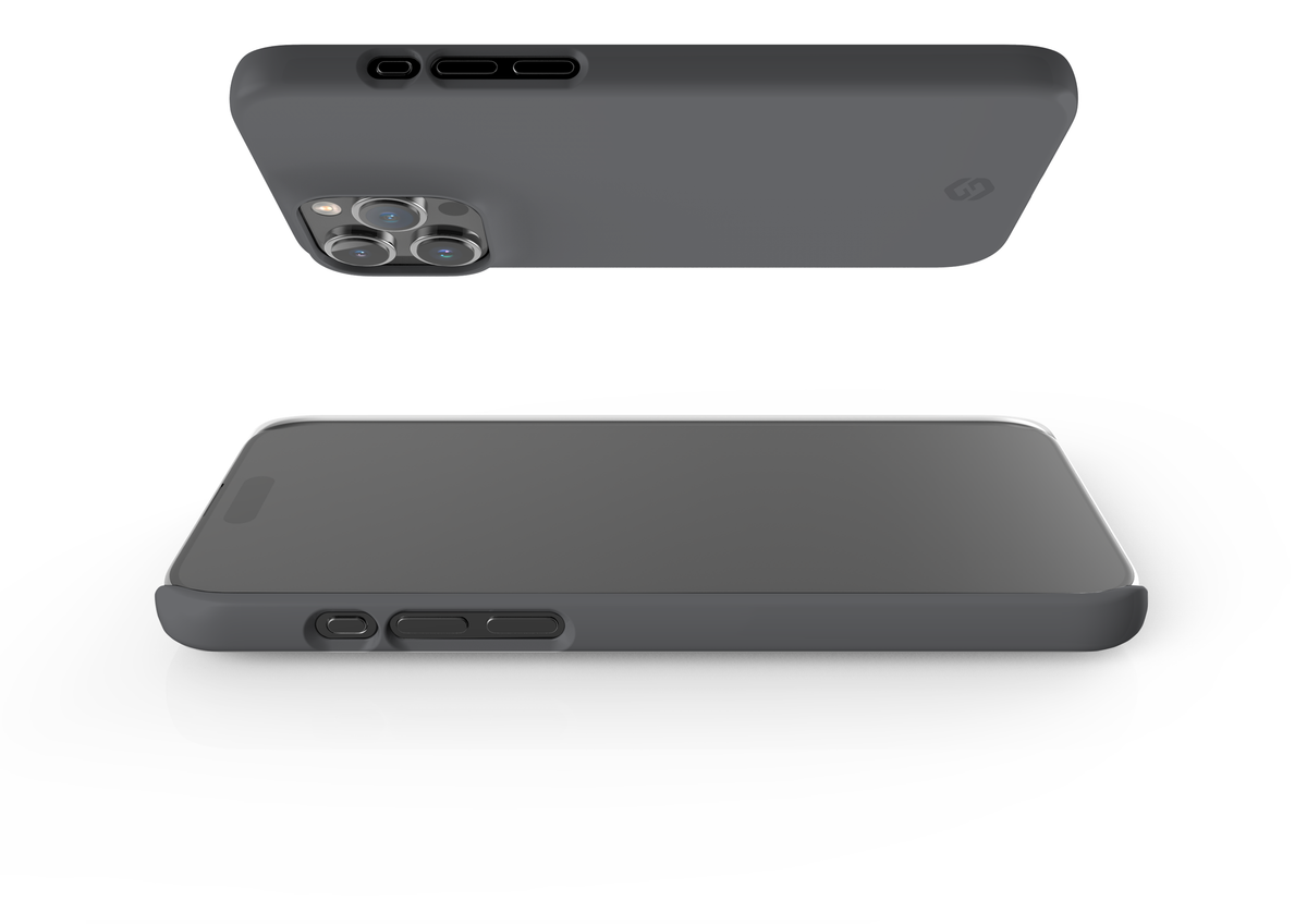 Stormy Grey Snap Case in Gloss - iPhone 15 Series