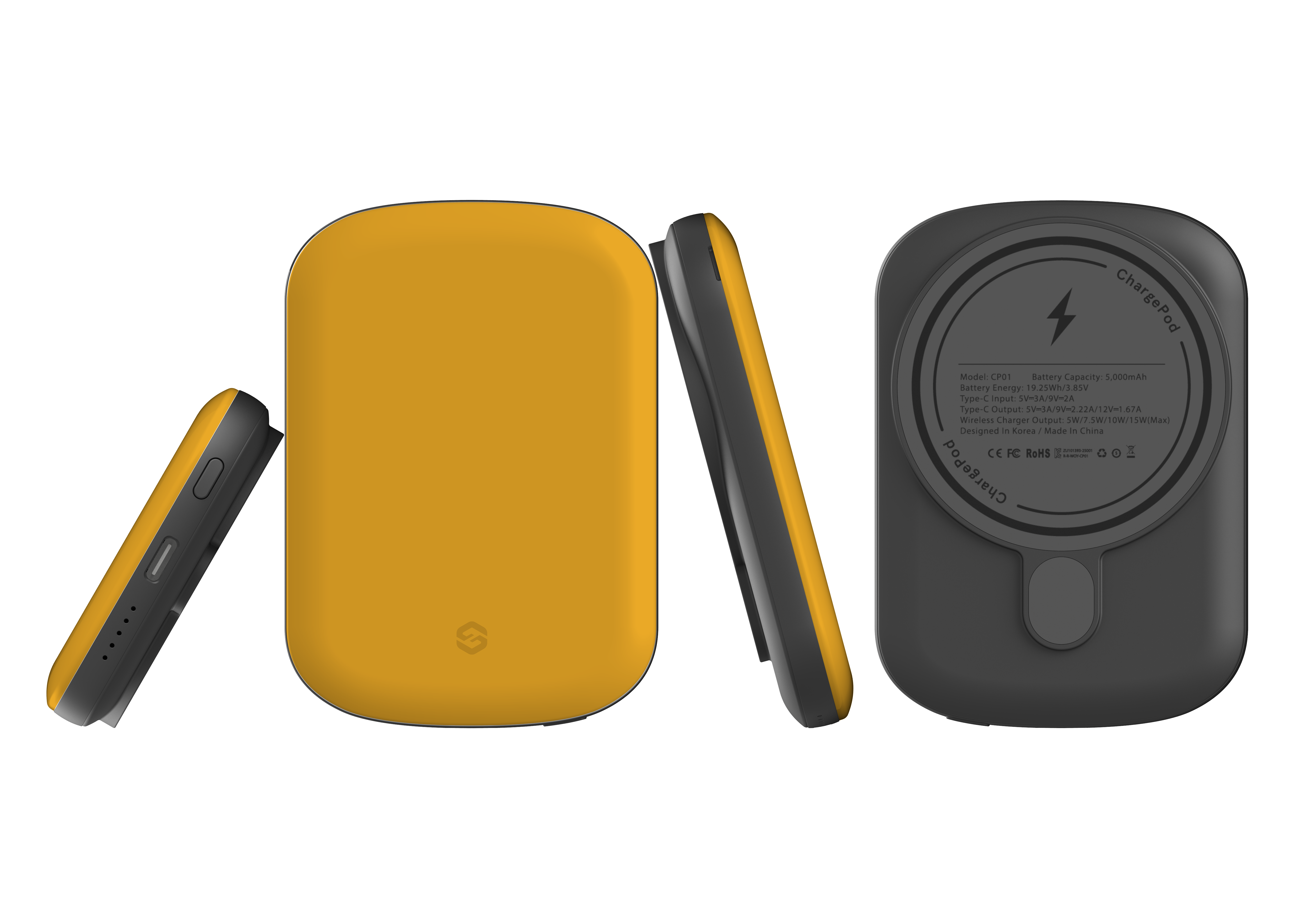 Mellow Yellow MagSafe Power Bank