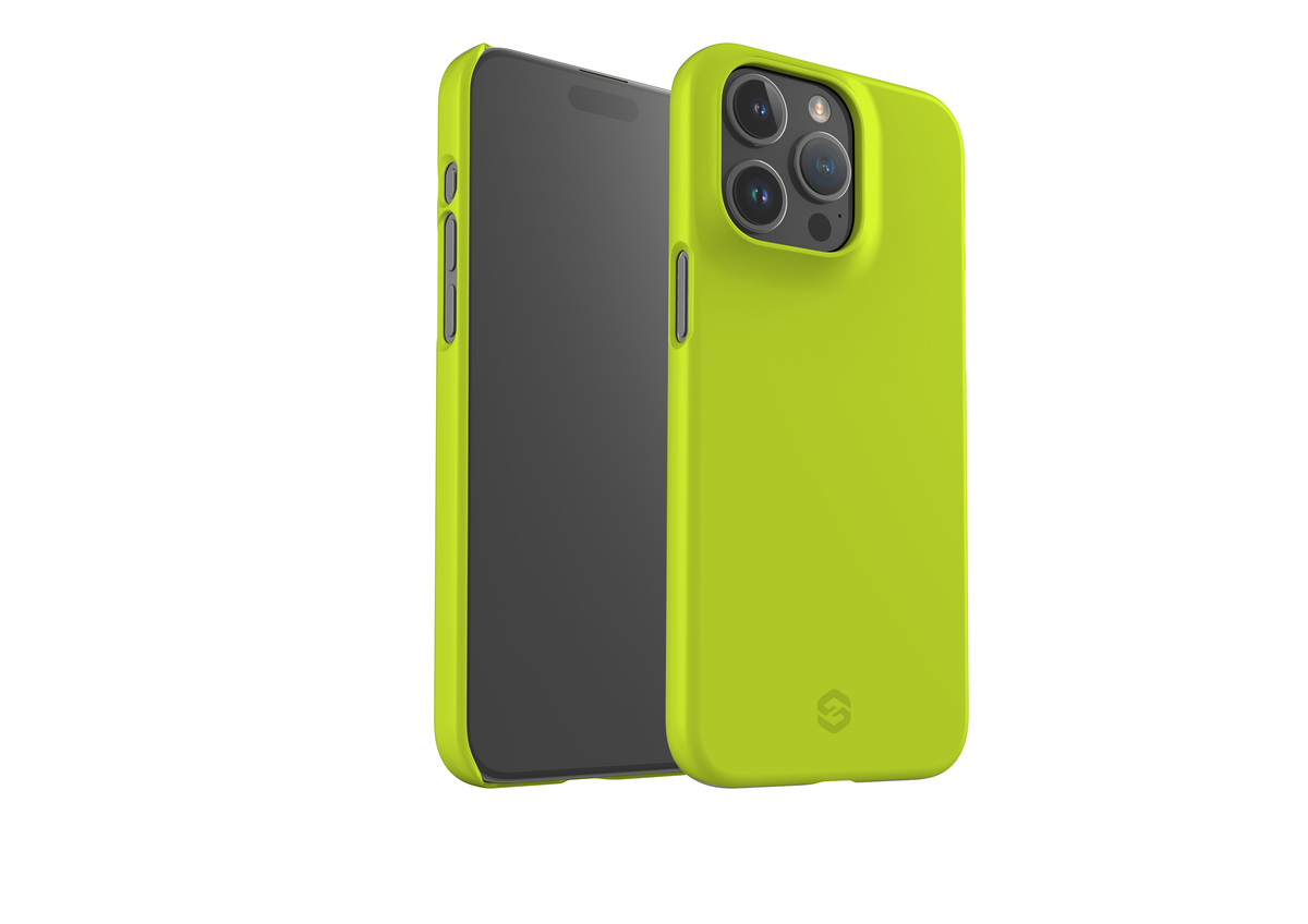 Mellow Yellow Snap Case in Gloss - iPhone 15 Series