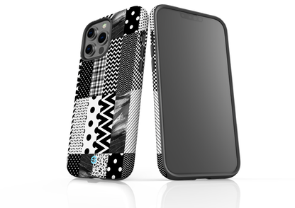 Noir Patchwork Case - iPhone 13 Series