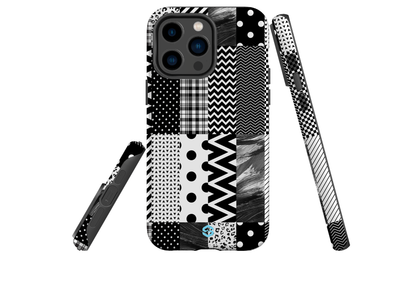Noir Patchwork Case - iPhone 14 Series