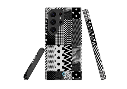 Noir Patchwork Case - Samsung Galaxy S23 Series