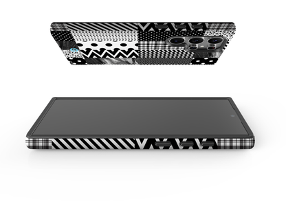 Noir Patchwork Case - Samsung Galaxy S23 Series