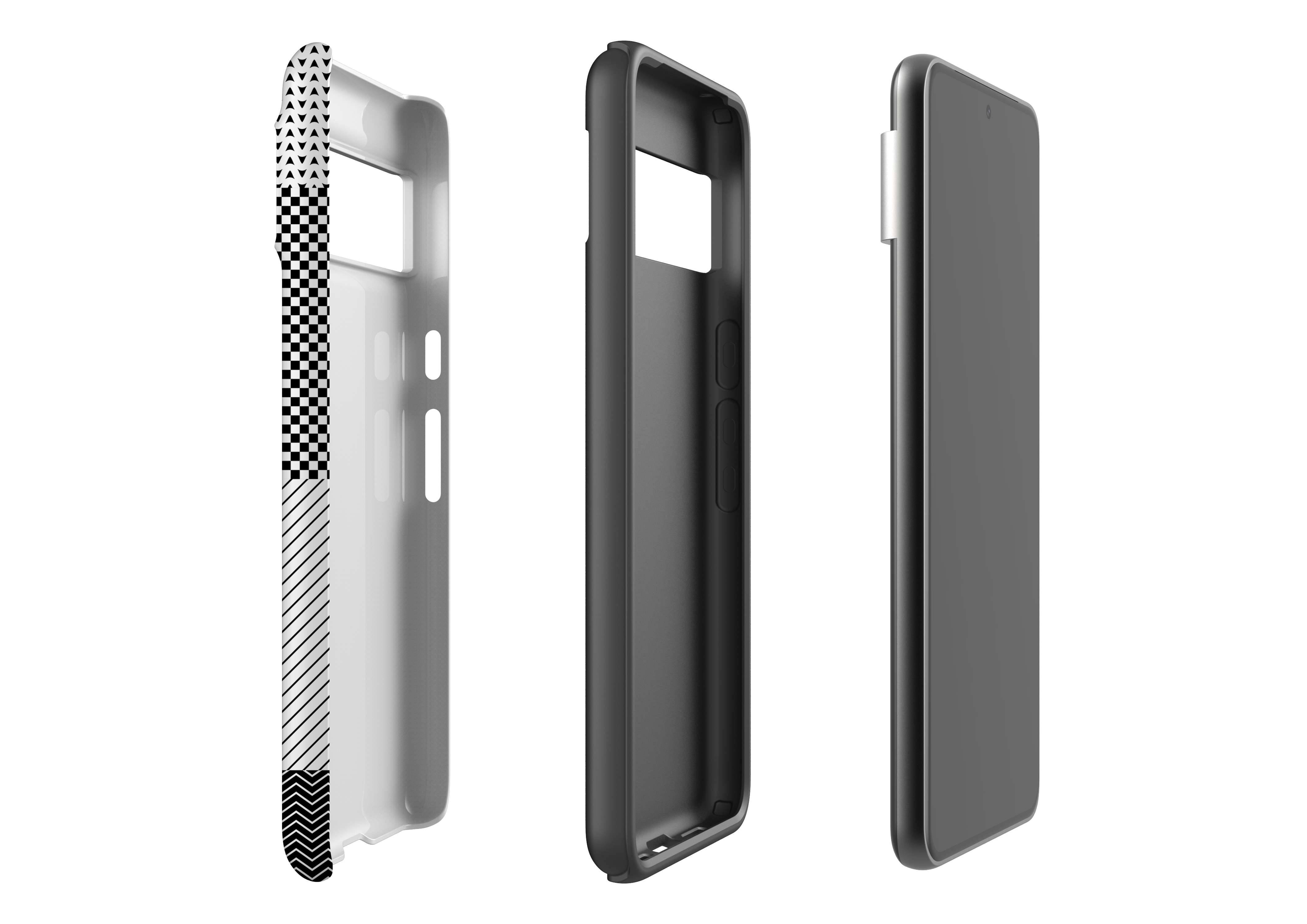 Noir Patchwork Case - Google Pixel Series