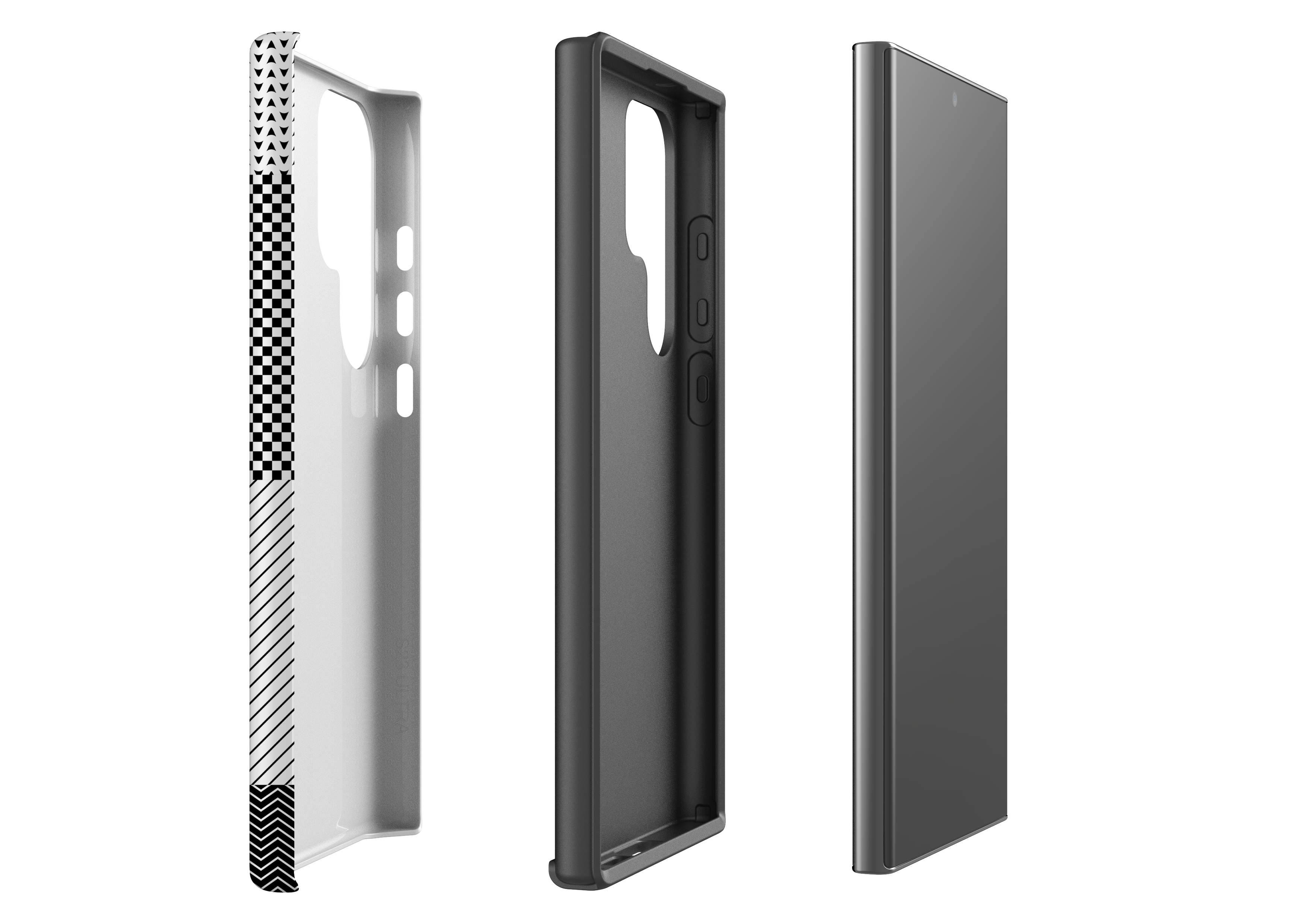 Noir Patchwork Case - Samsung Galaxy S23 Series