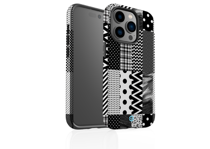Noir Patchwork Case - iPhone 14 Series