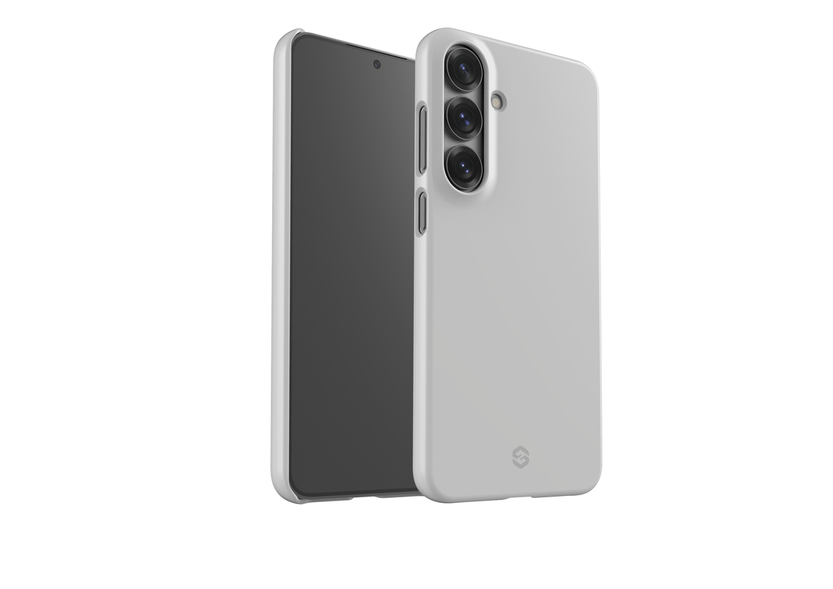 Frosty White Snap Case in Gloss - Samsung Galaxy S25 Series