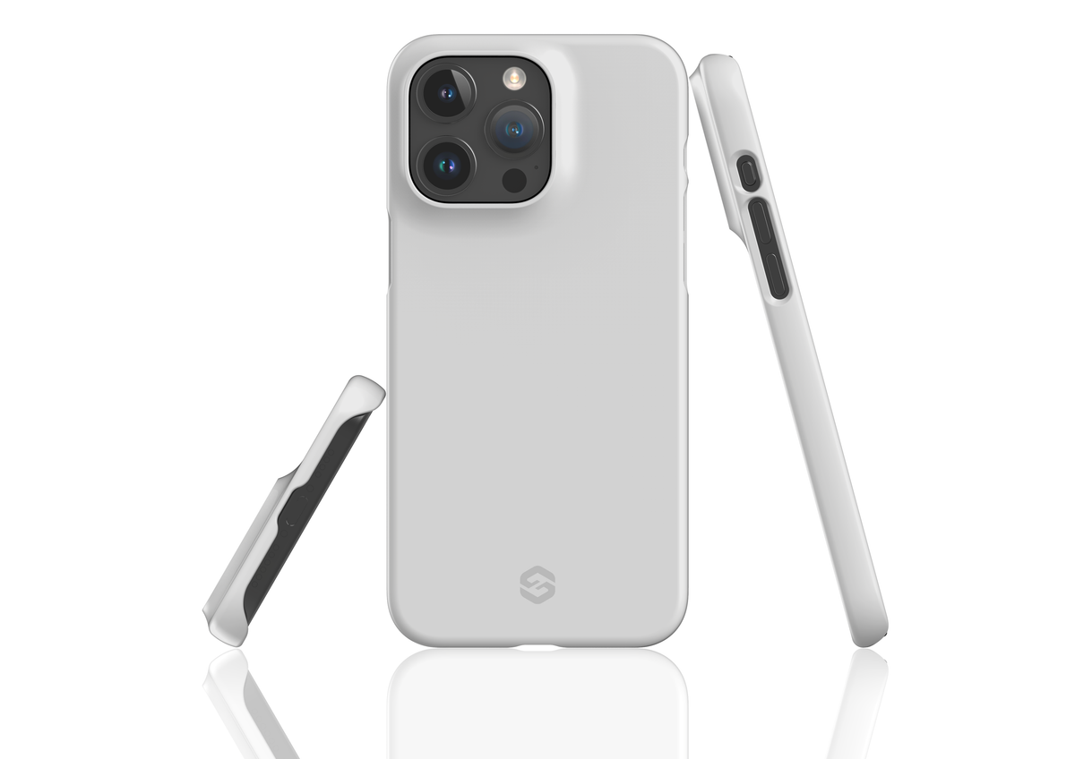 Frosty White Snap Case in Gloss - iPhone 15 Series