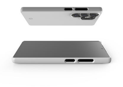 Frosty White Snap Case in Gloss - Samsung Galaxy S25 Series