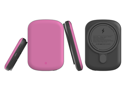 Playful Pink MagSafe Power Bank