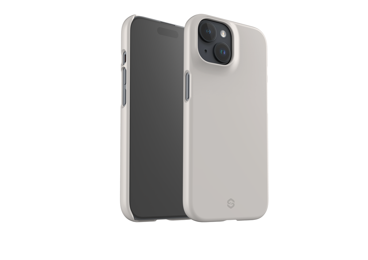 Frosty White Snap Case in Gloss - iPhone 15 Series