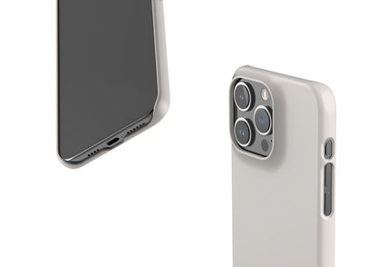 Frosty White Snap Case in Gloss - iPhone 15 Series