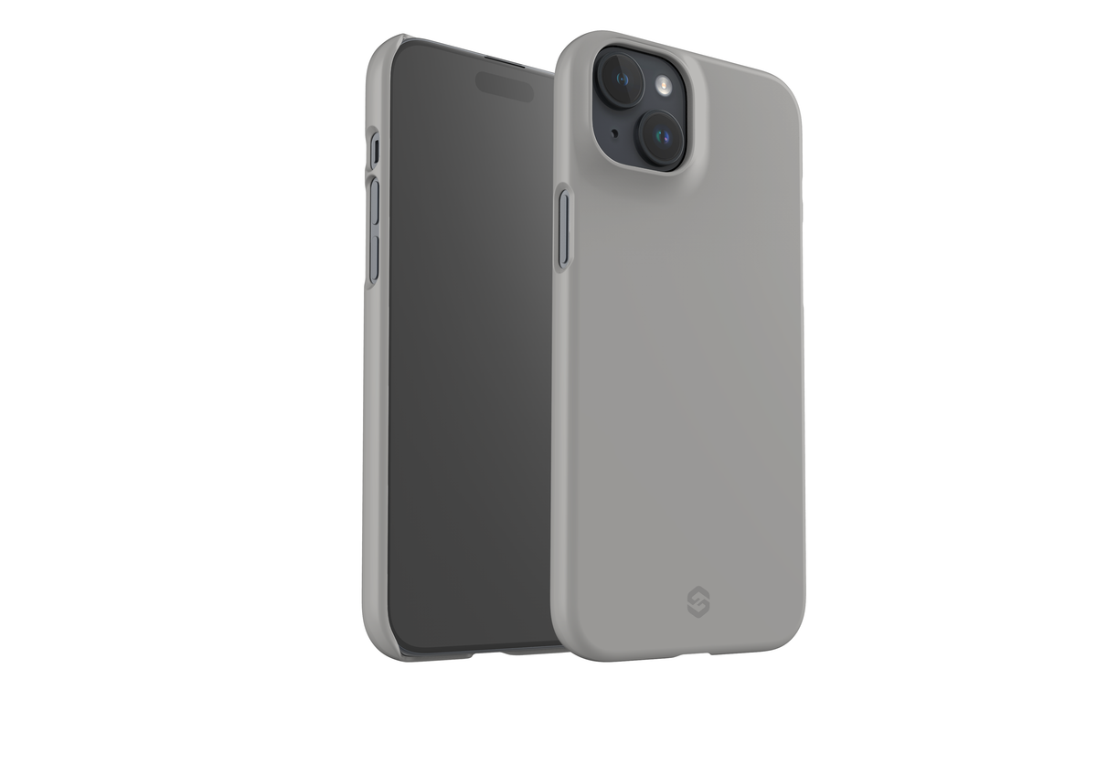 Stormy Grey Snap Case in Gloss - iPhone 15 Series