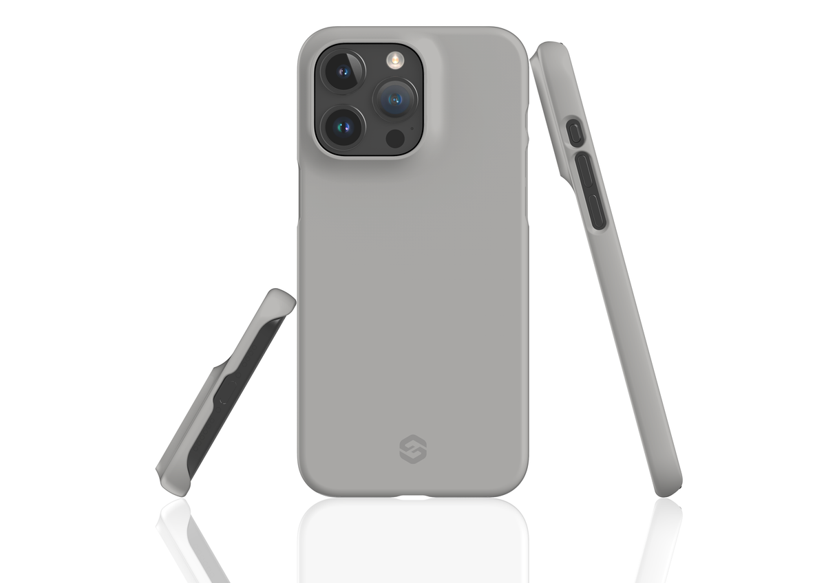 Stormy Grey Snap Case in Gloss - iPhone 15 Series