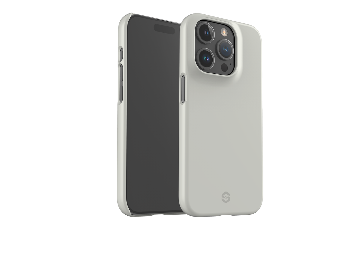 Frosty White Snap Case in Gloss - iPhone 15 Series