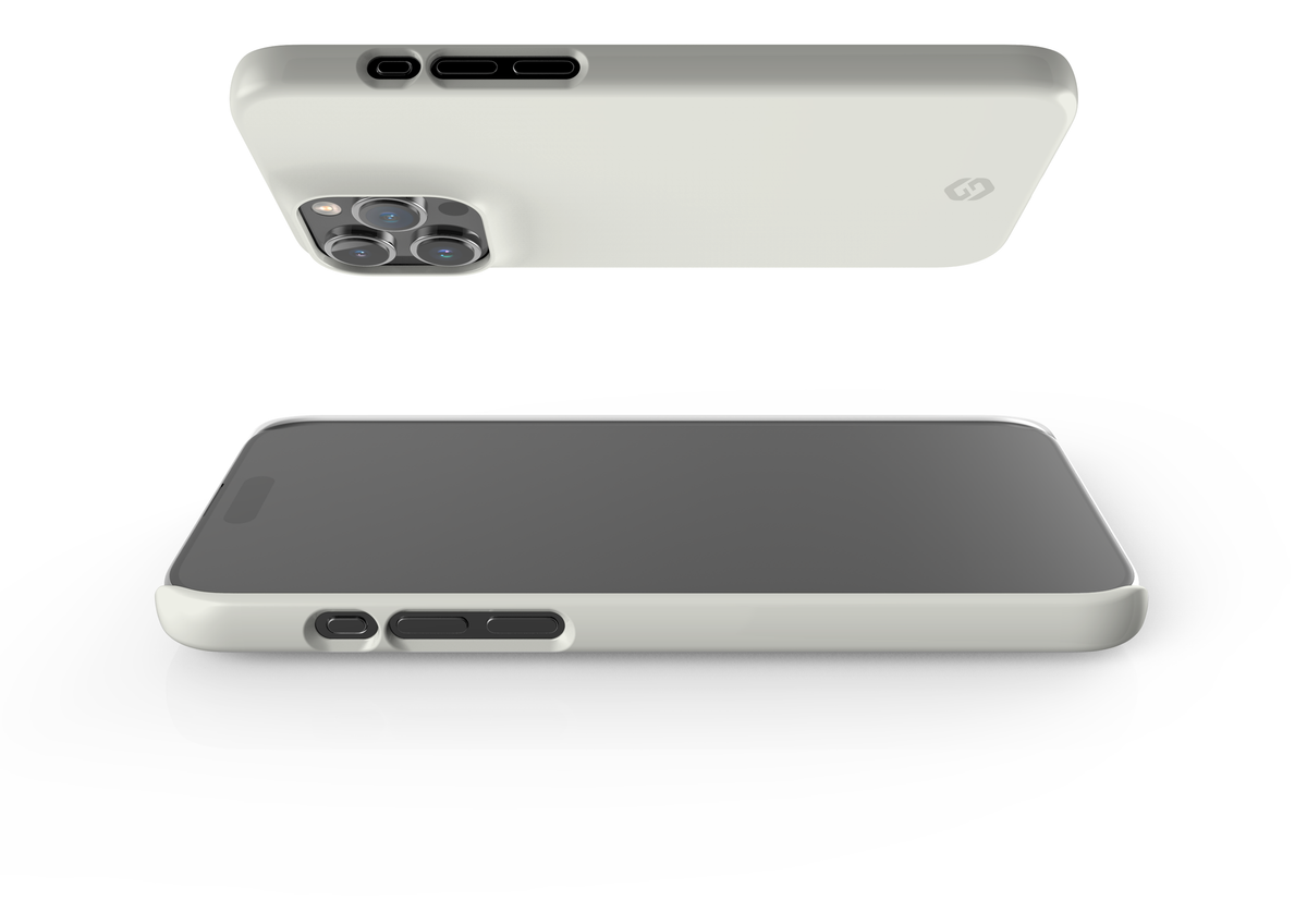Frosty White Snap Case in Gloss - iPhone 15 Series