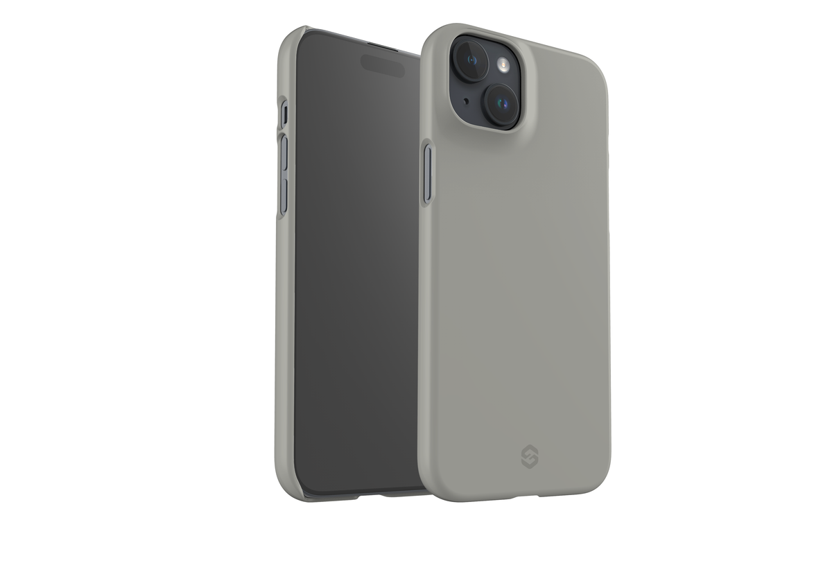 Stormy Grey Snap Case in Gloss - iPhone 15 Series