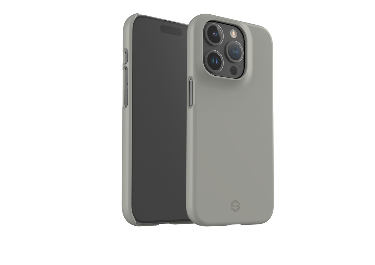 Stormy Grey Snap Case in Gloss - iPhone 15 Series