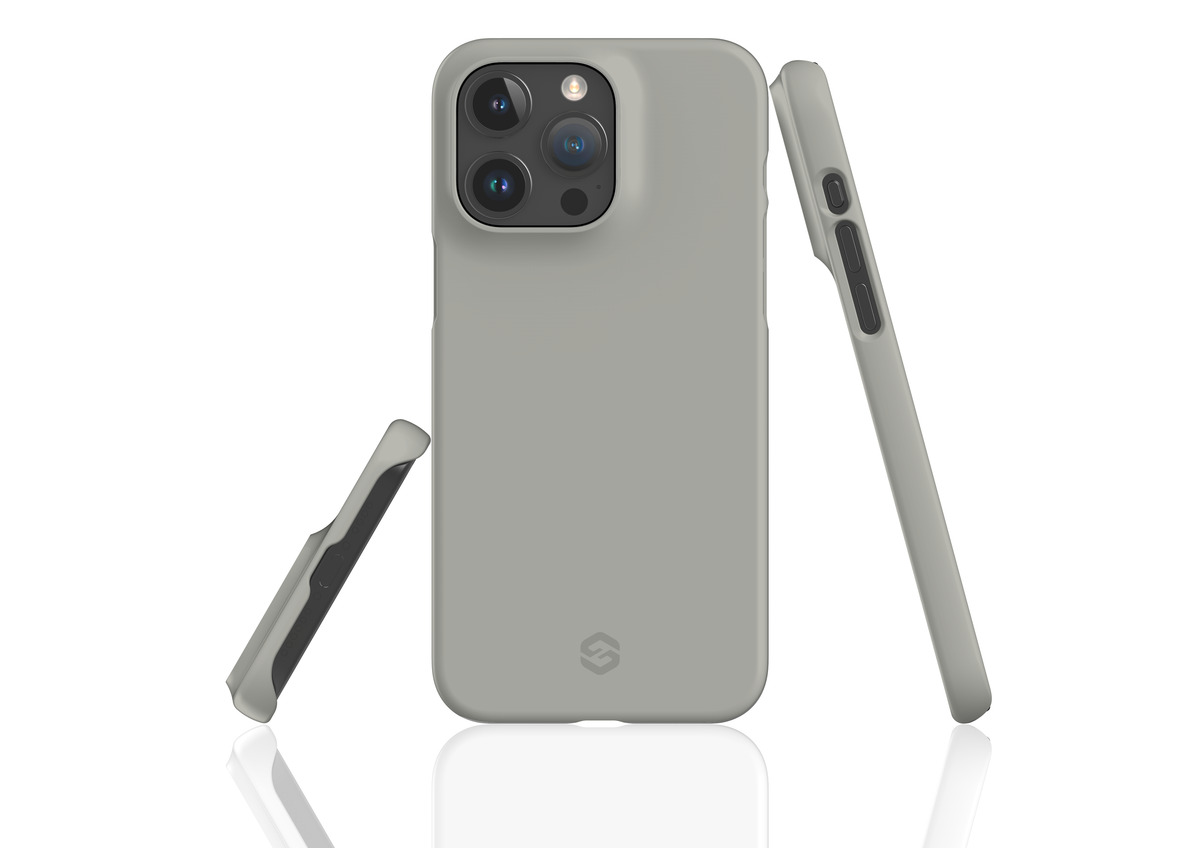 Stormy Grey Snap Case in Gloss - iPhone 15 Series