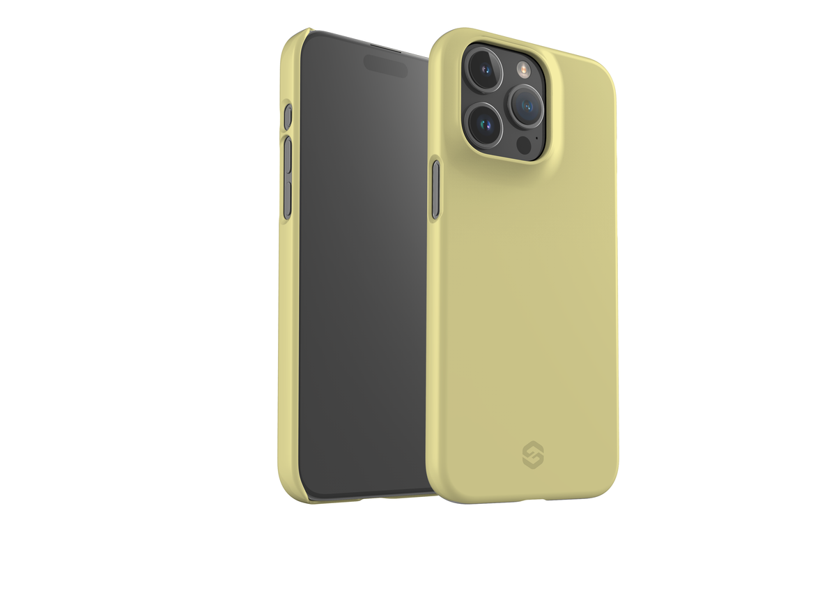 Mellow Yellow Snap Case in Gloss - iPhone 15 Series