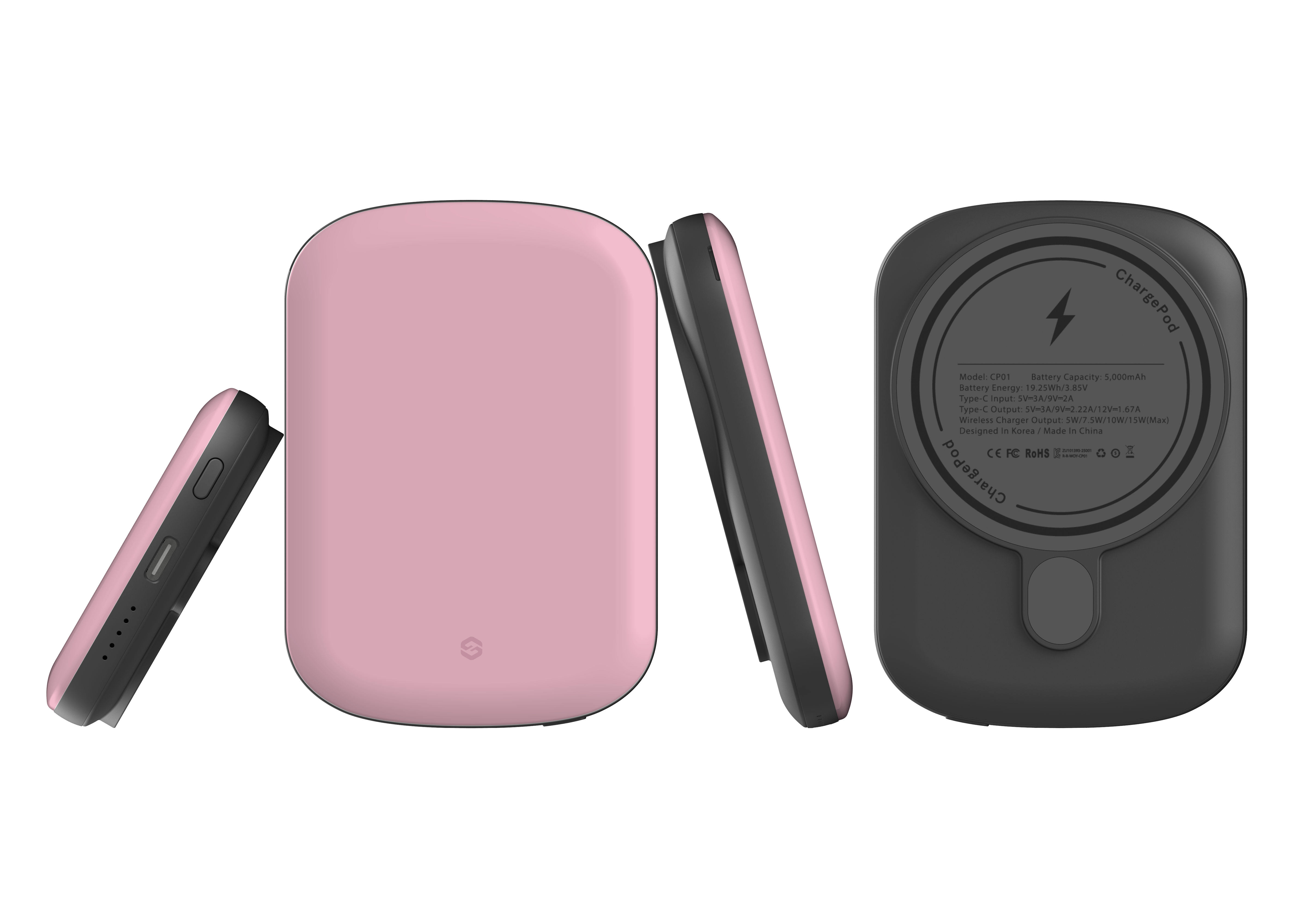Playful Pink MagSafe Power Bank