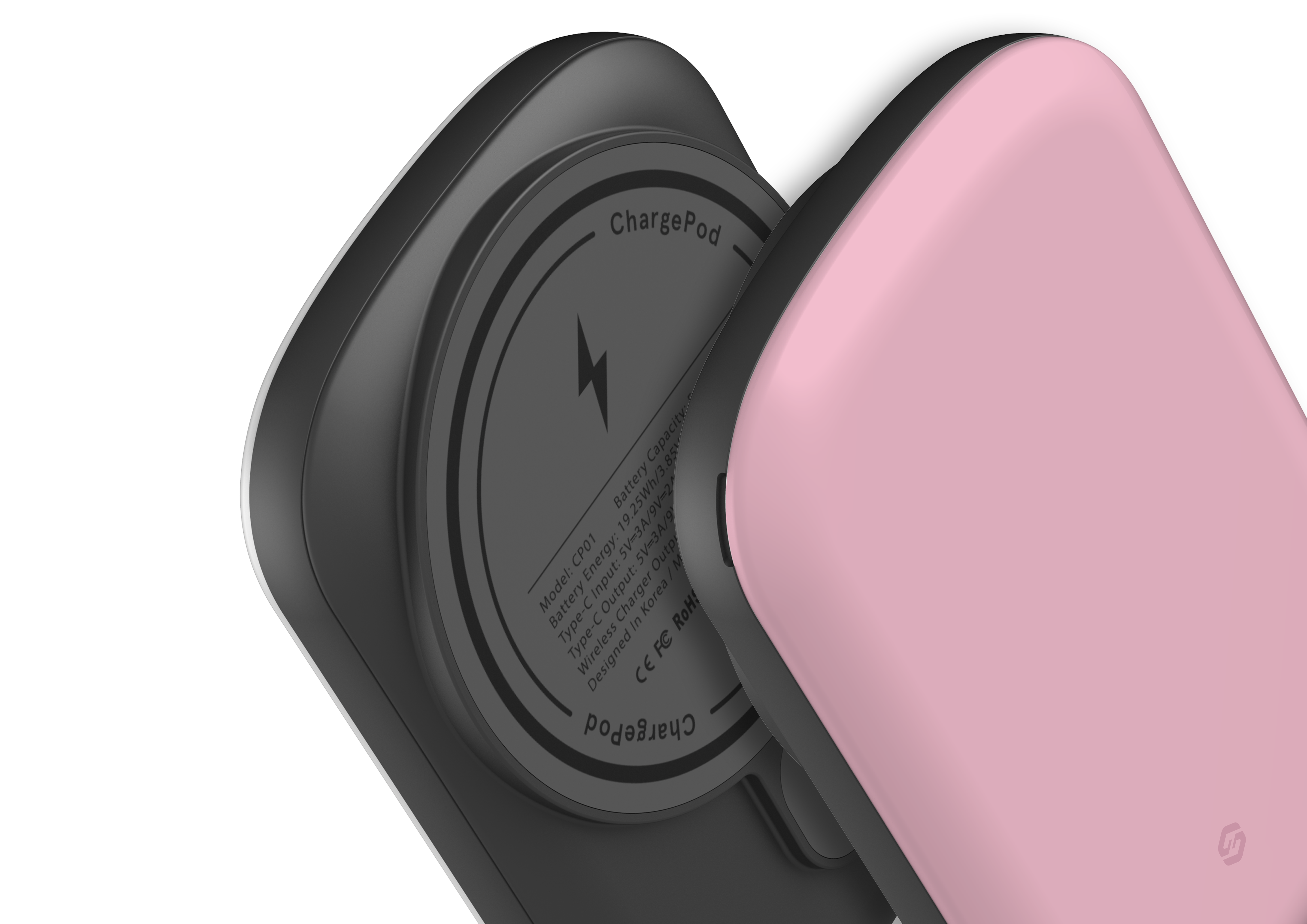 Playful Pink MagSafe Power Bank