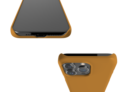 Basic Brown Snap Case in Gloss - iPhone 15 Series
