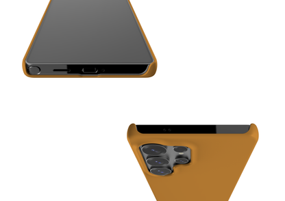 Basic Brown Snap Case in Gloss - Samsung Galaxy S25 Series