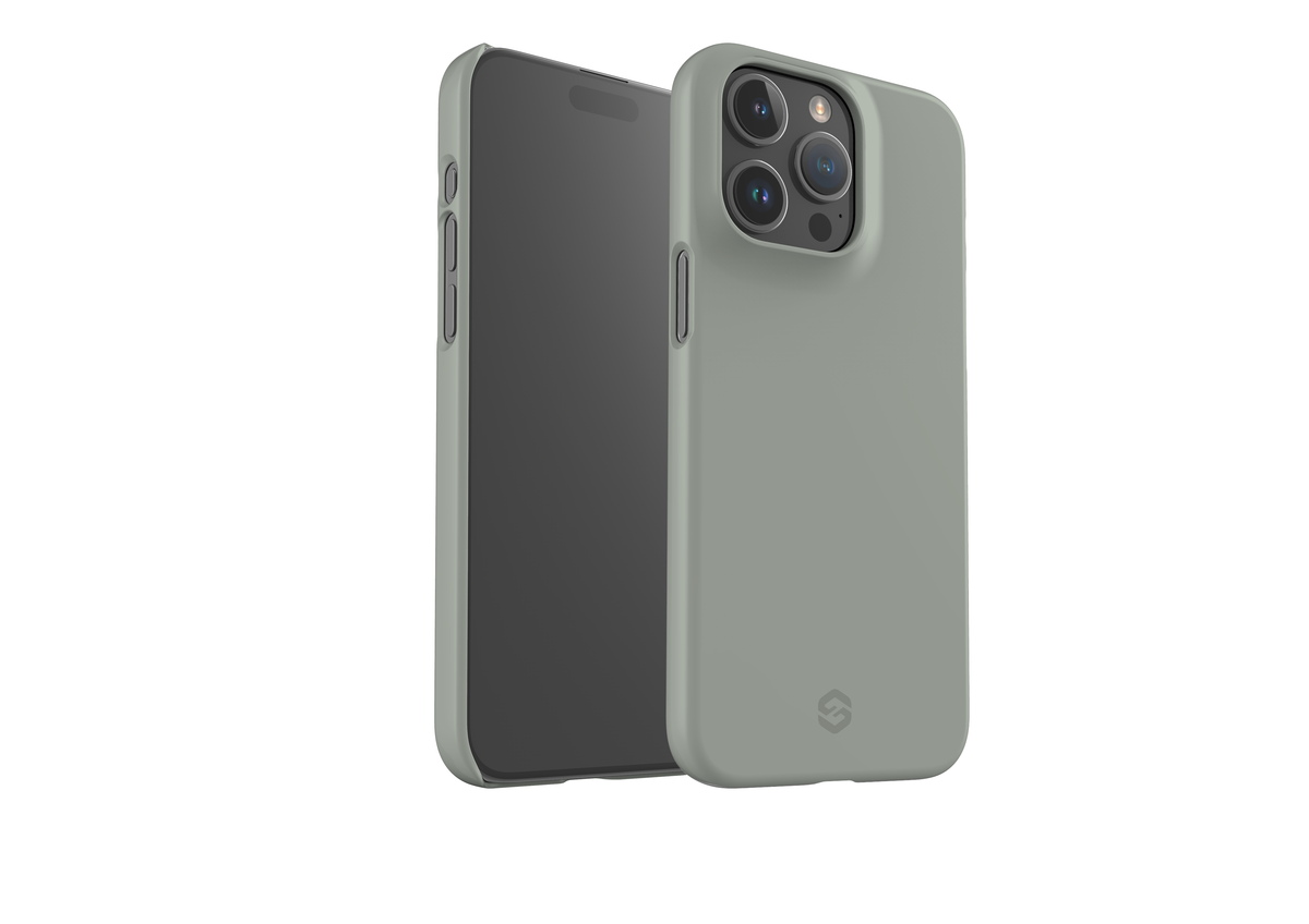 Stormy Grey Snap Case in Gloss - iPhone 15 Series
