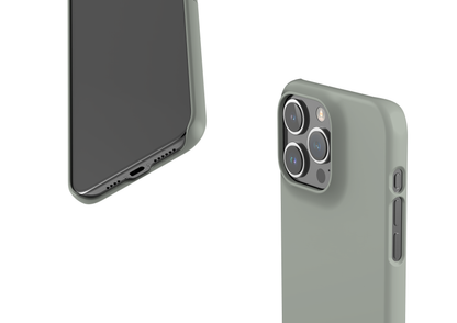 Stormy Grey Snap Case in Gloss - iPhone 15 Series