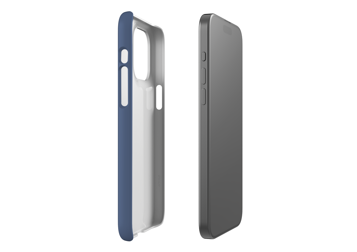 Blissful Blue Snap Case in Gloss - iPhone 15 Series