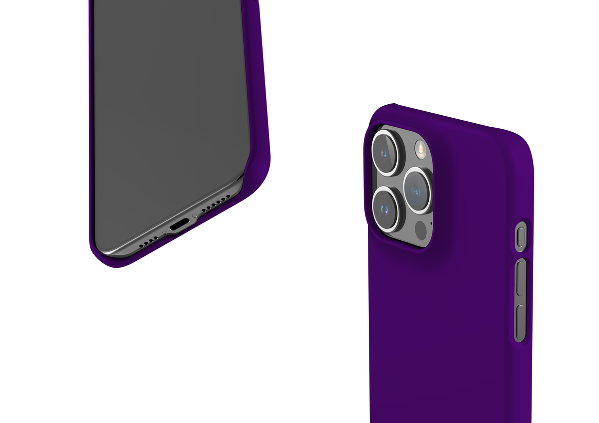 Vivid Violet Snap Case in Gloss - iPhone 15 Series