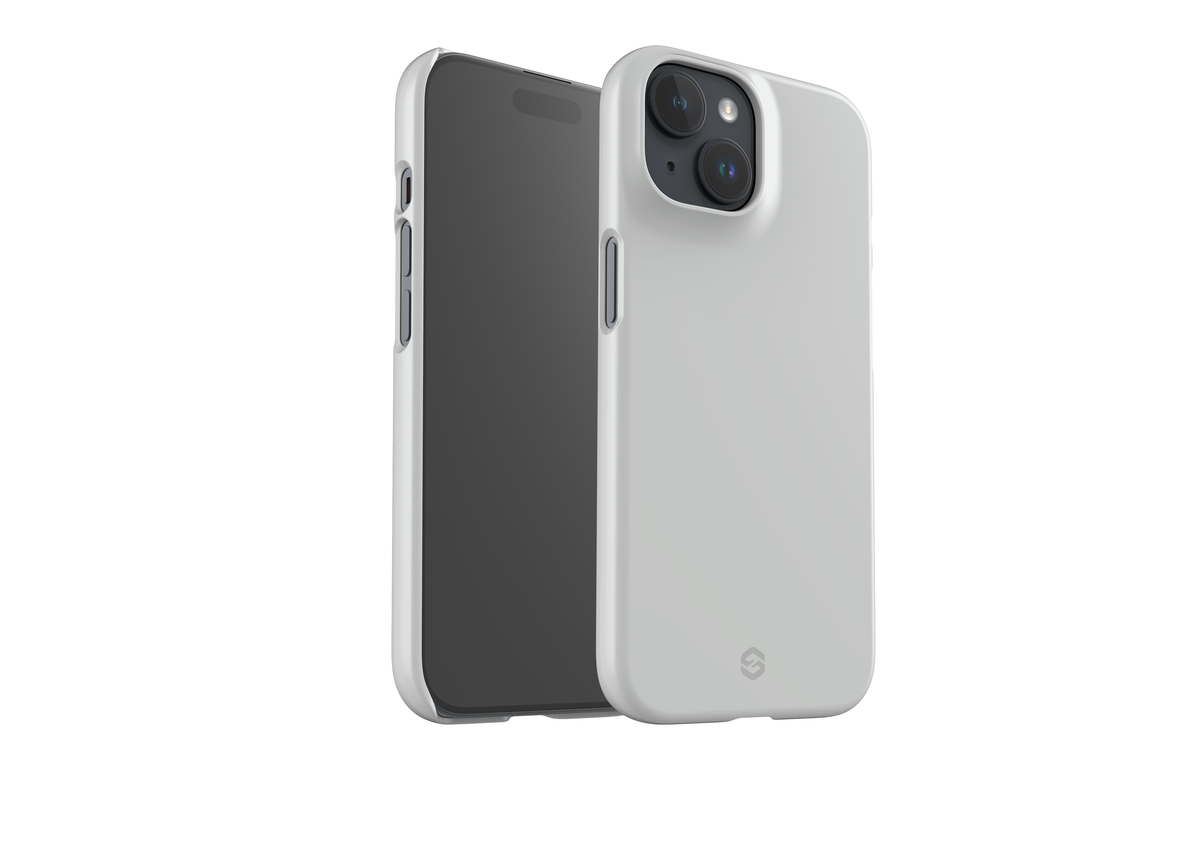 Frosty White Snap Case in Gloss - iPhone 15 Series