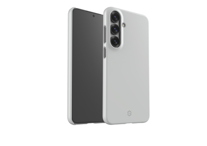 Frosty White Snap Case in Gloss - Samsung Galaxy S25 Series