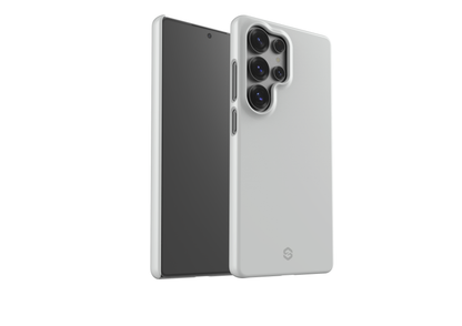 Frosty White Snap Case in Gloss - Samsung Galaxy S25 Series