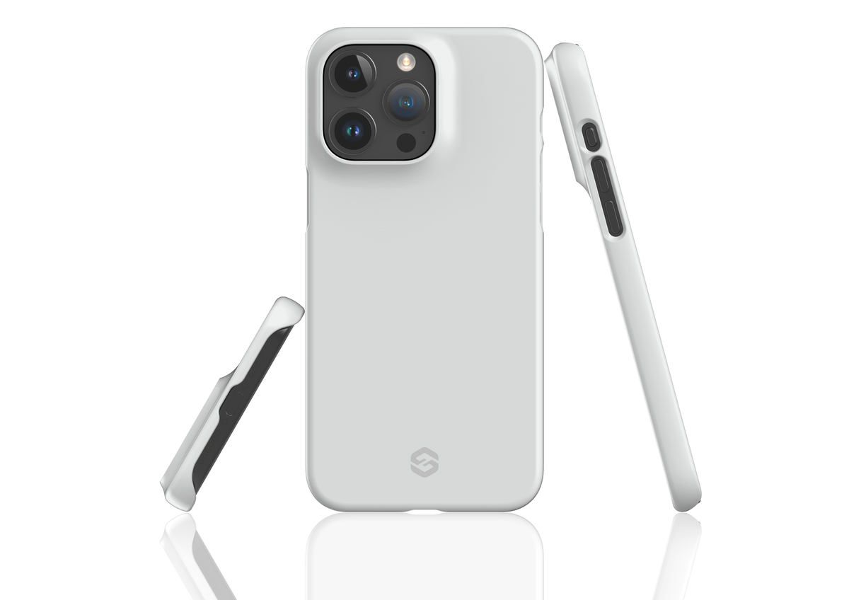 Frosty White Snap Case in Gloss - iPhone 15 Series