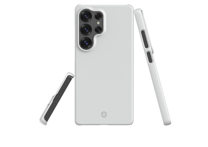 Frosty White Snap Case in Gloss - Samsung Galaxy S25 Series