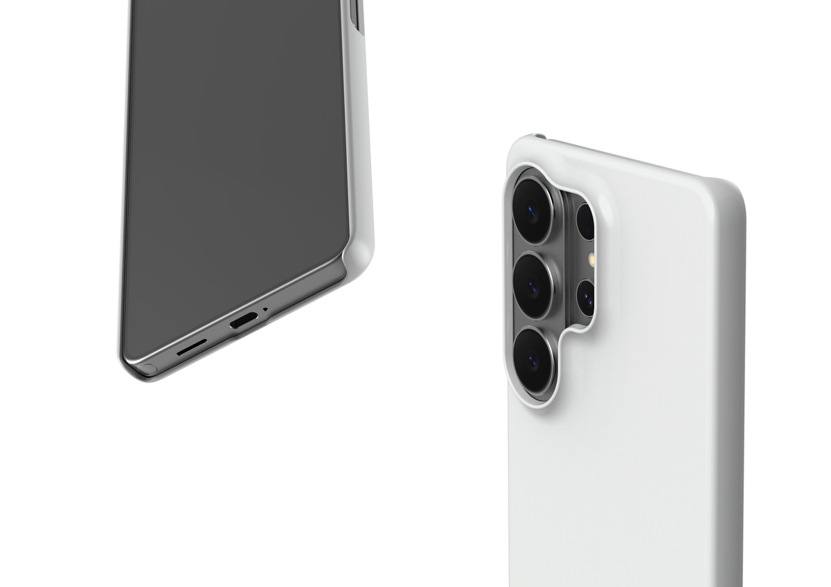 Frosty White Snap Case in Gloss - Samsung Galaxy S26 Series
