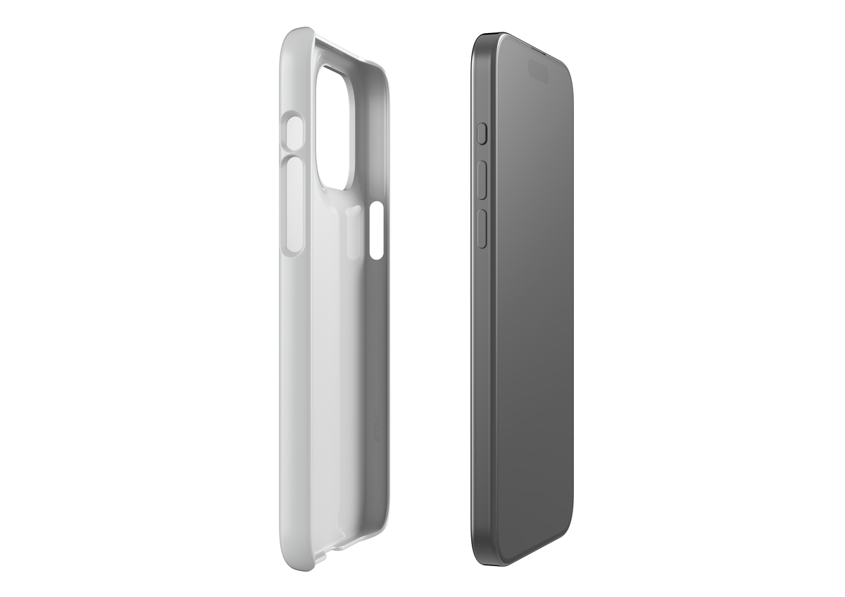 Frosty White Snap Case in Gloss - iPhone 15 Series