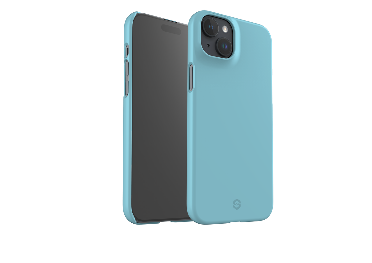 Blissful Blue Snap Case in Gloss - iPhone 15 Series
