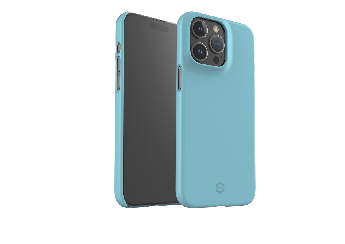 Blissful Blue Snap Case in Gloss - iPhone 15 Series