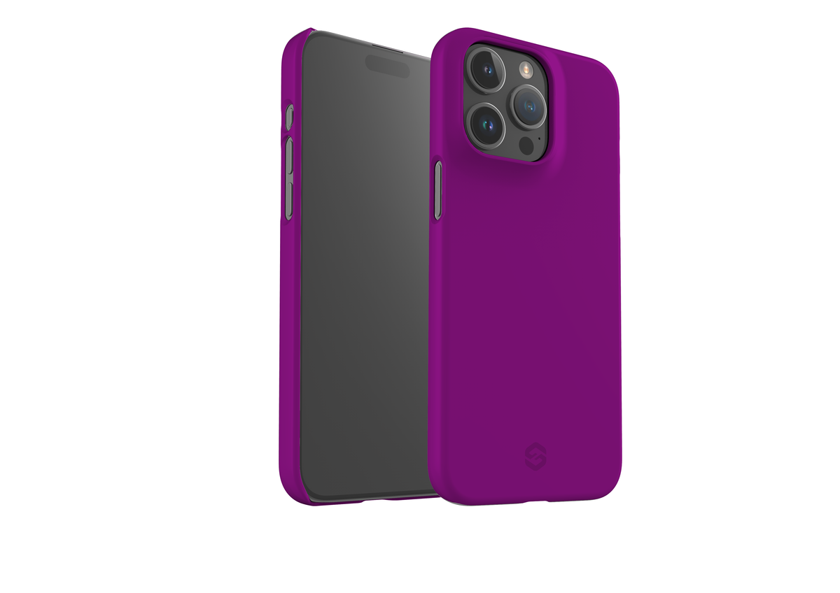 Vivid Violet Snap Case in Gloss - iPhone 15 Series